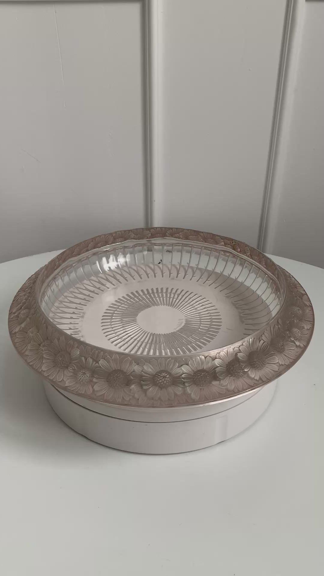 Coupe René Lalique "Marguerites" 1941