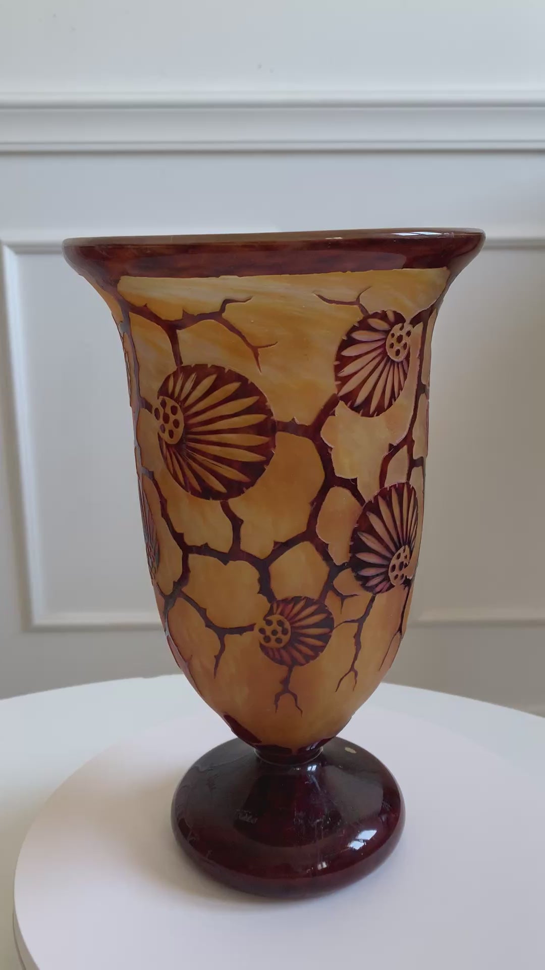 Vase 'Epinette' par Charles Schneider 1924