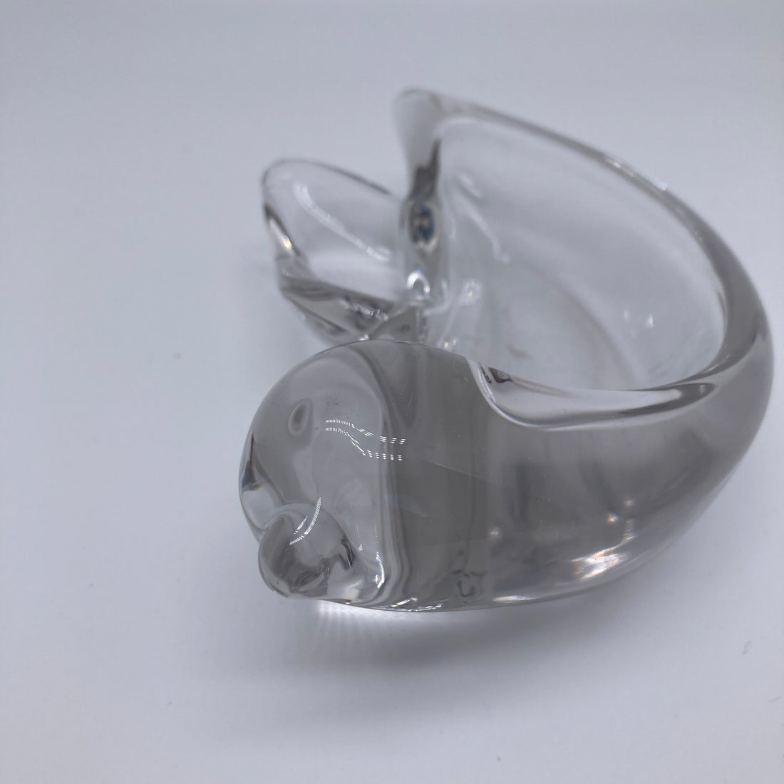 Vide-poche oiseau en cristal