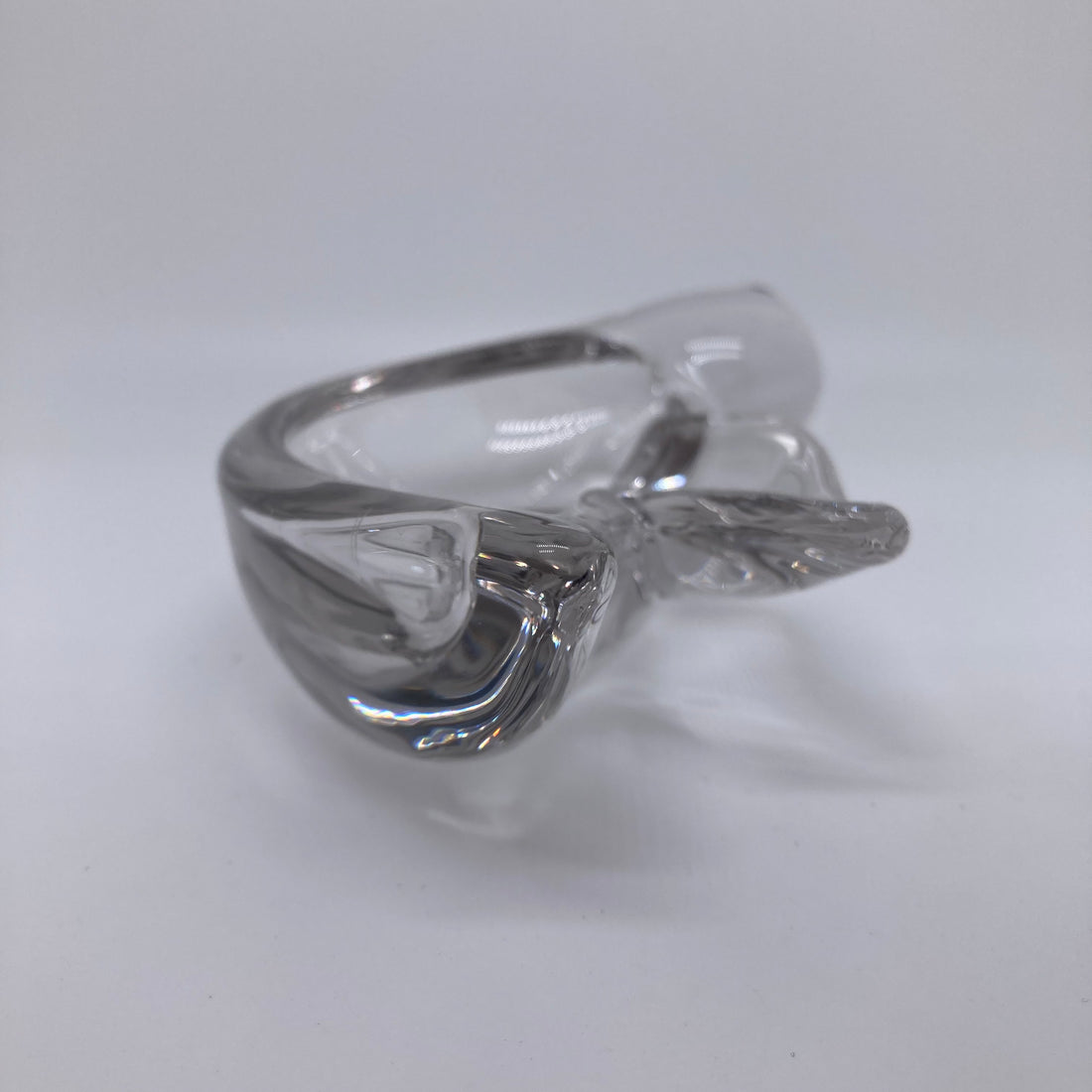 Vide-poche oiseau en cristal