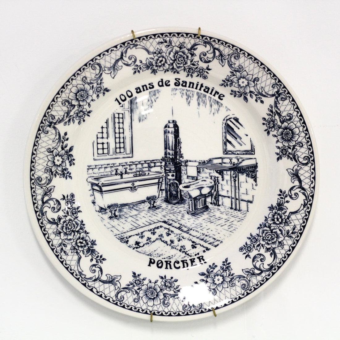 Assiette publicitaire Gien