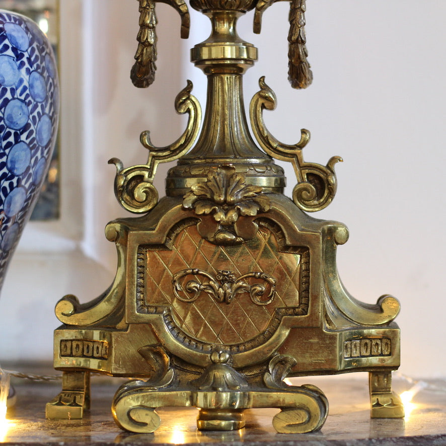 Garniture de cheminée XIXème siècle (révision et livraison incluse)