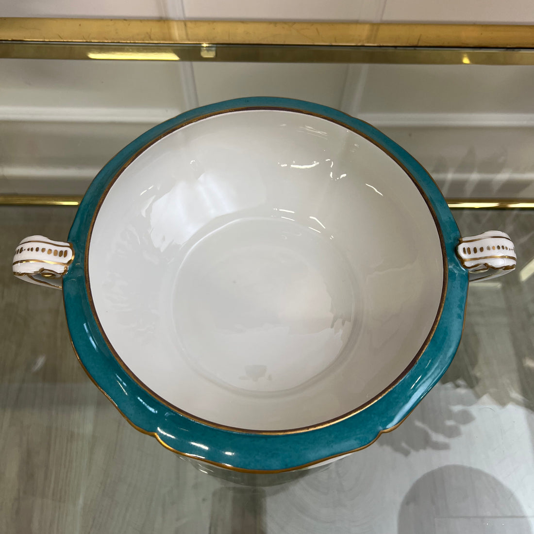 Soupière et plat Sèvres 1920