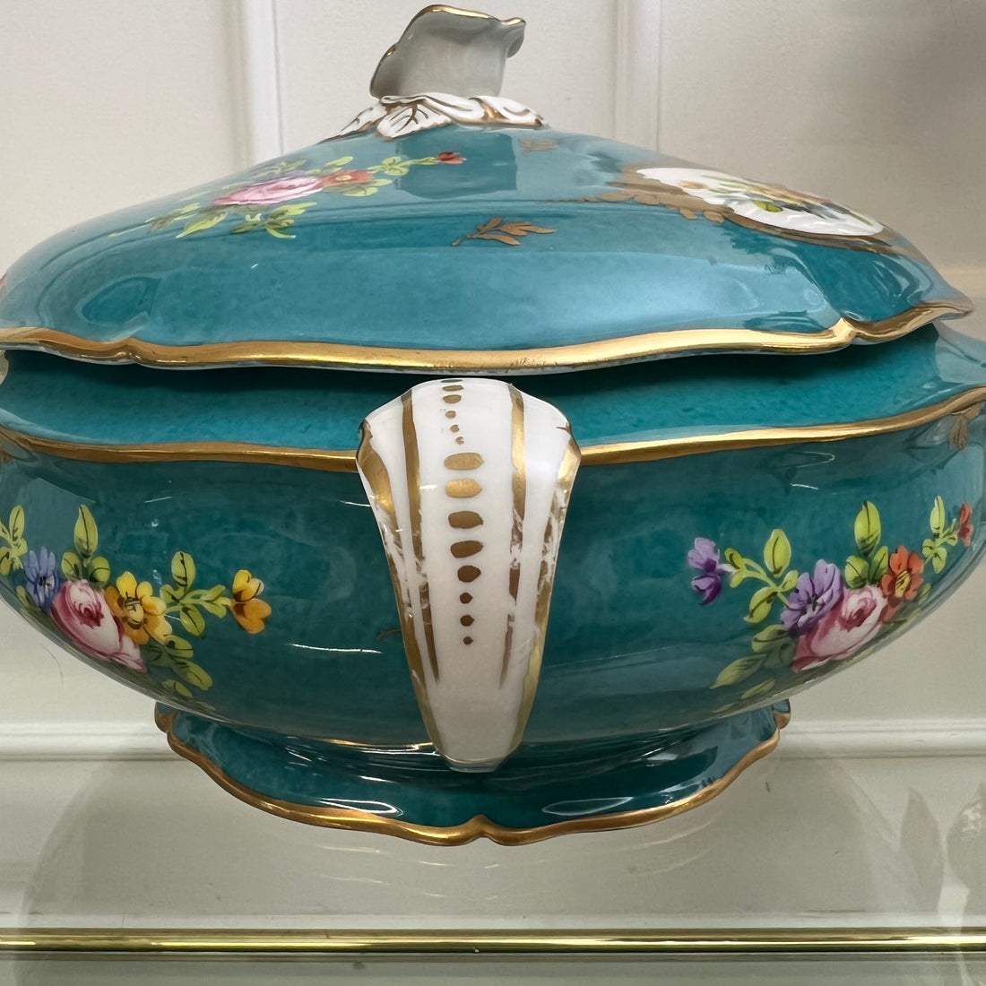 Soupière et plat Sèvres 1920