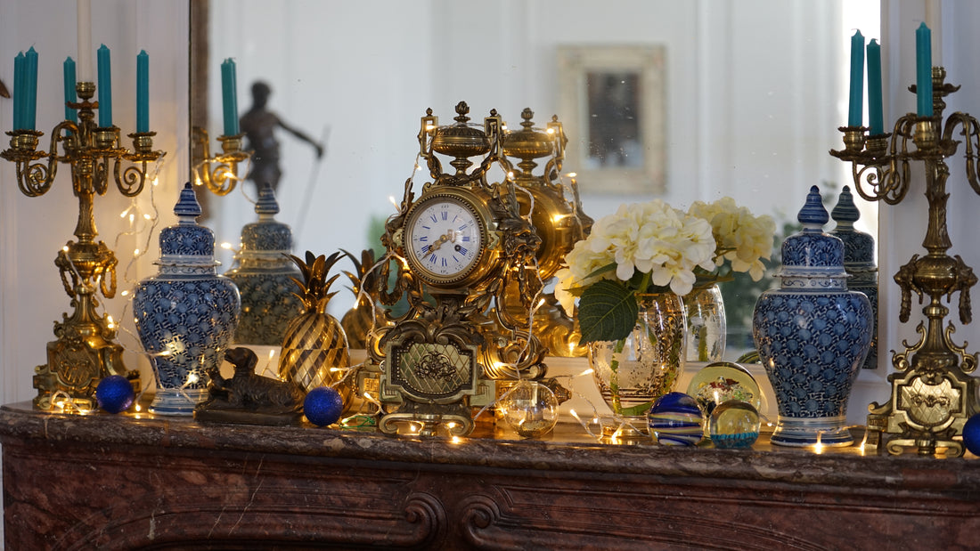 Garniture de cheminée XIXème siècle (révision et livraison incluse)