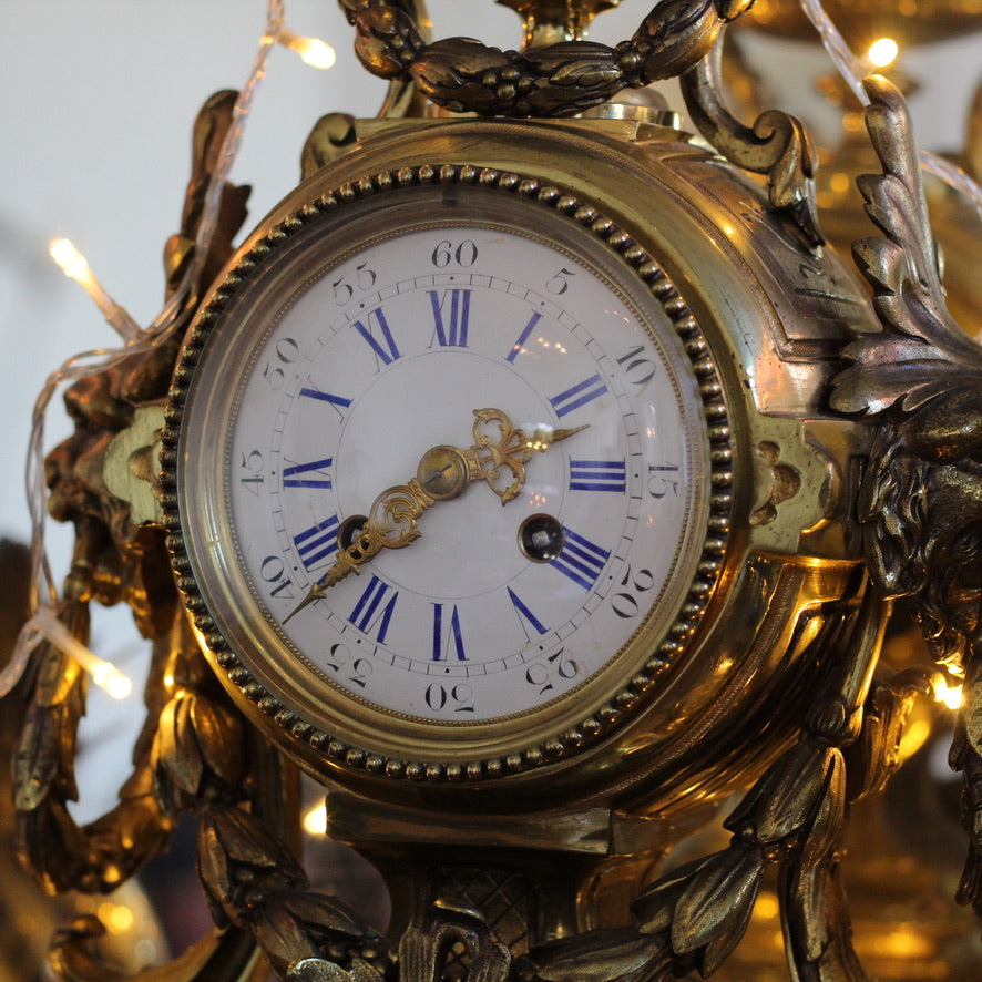Garniture de cheminée XIXème siècle (révision et livraison incluse)