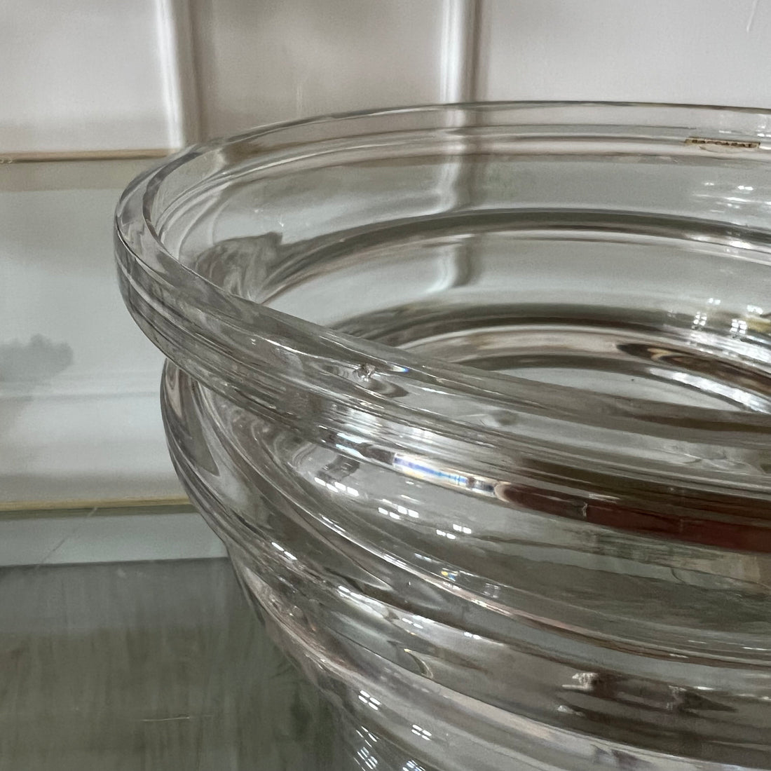 Coupe en cristal de Baccarat vintage