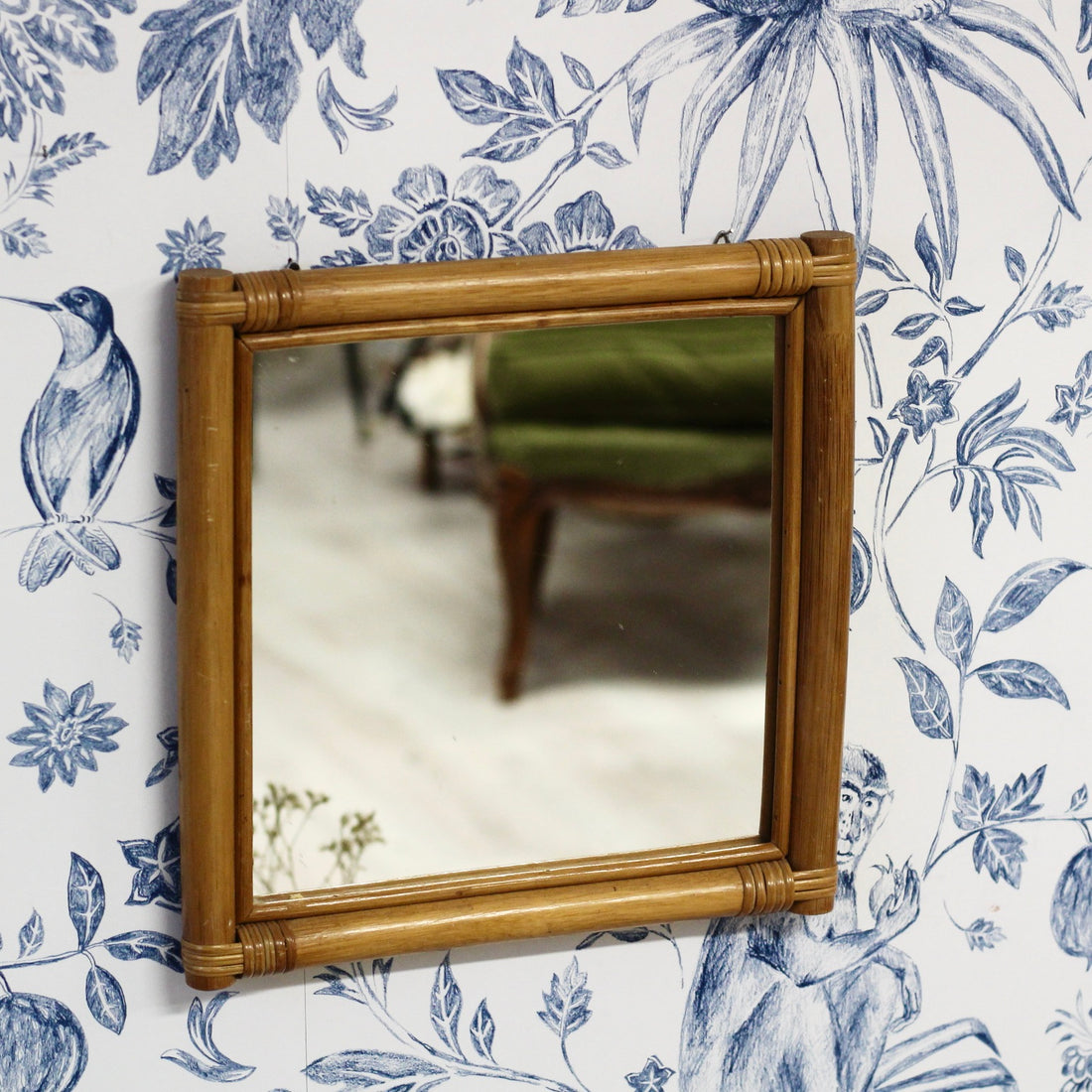 miroir-carré-rotin-vintage-la-petite-brocante