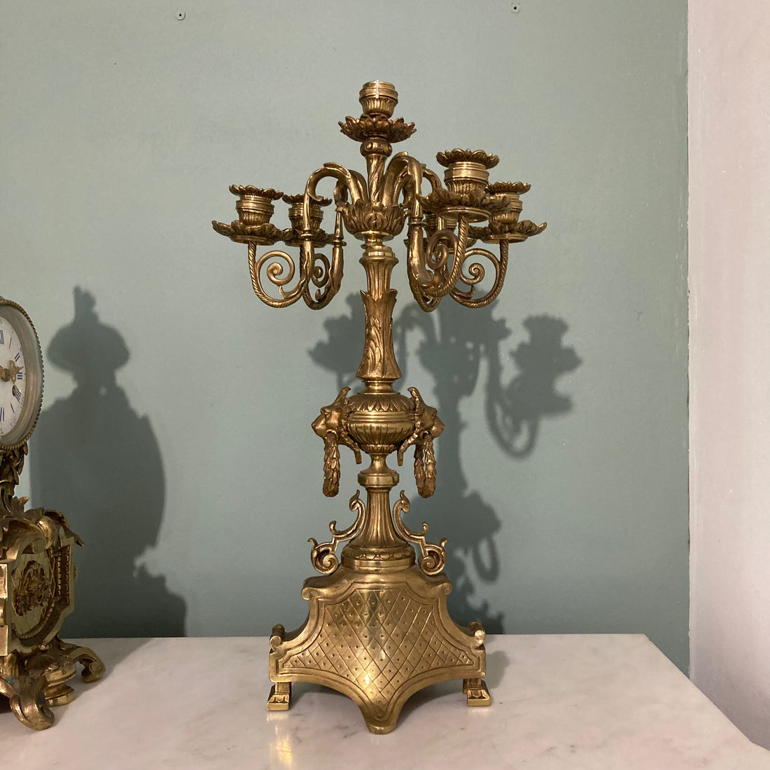Garniture de cheminée XIXème siècle (révision et livraison incluse)
