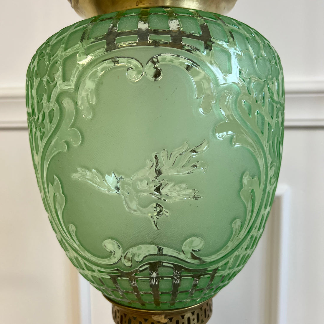 Lanterne Baccarat Art Nouveau