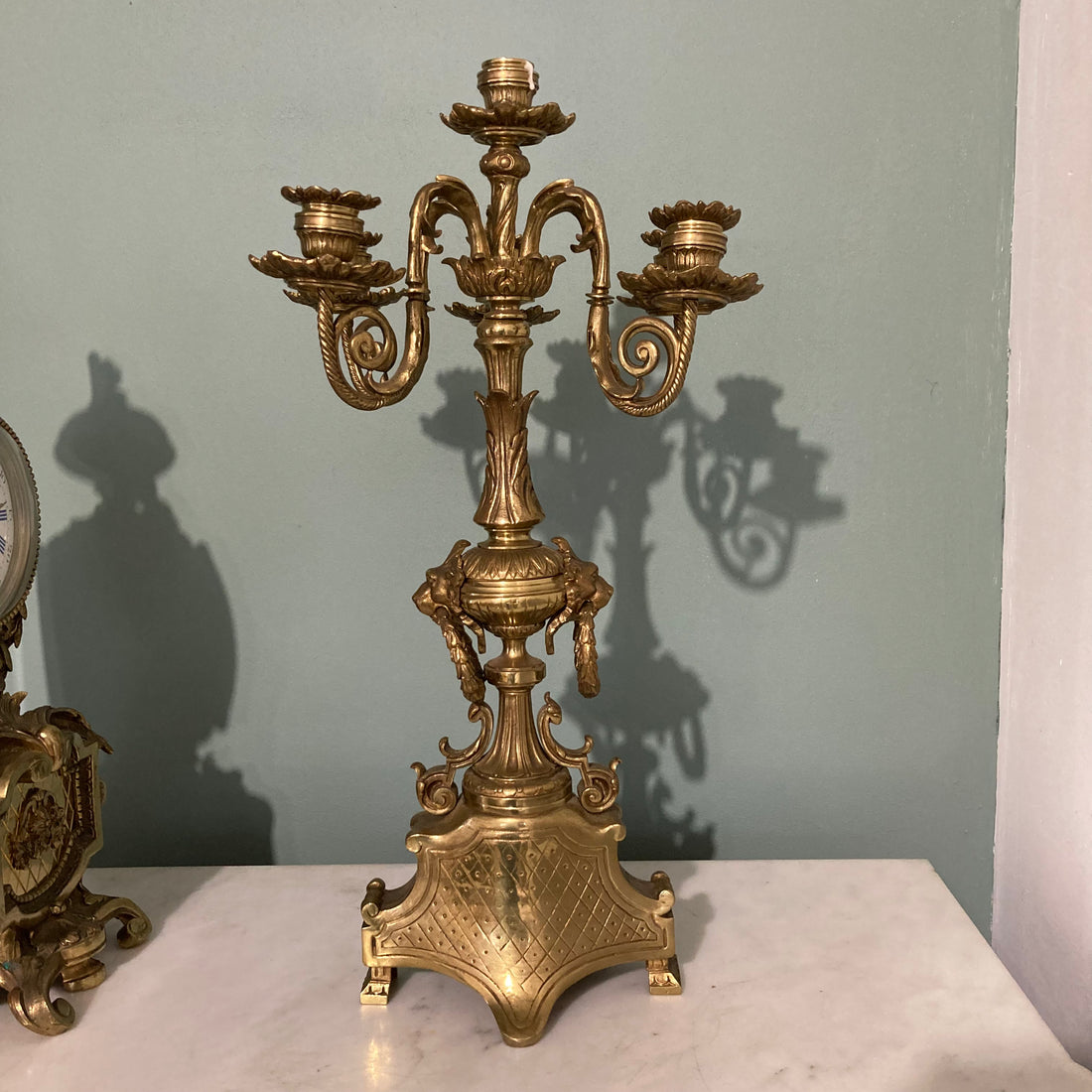Garniture de cheminée XIXème siècle (révision et livraison incluse)