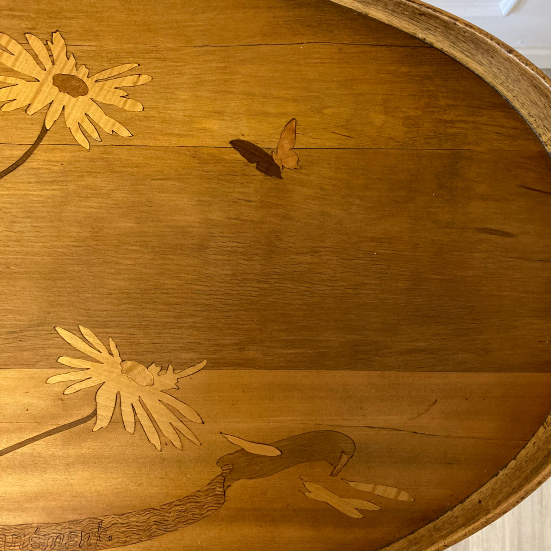 Table à thé parlante Gallé