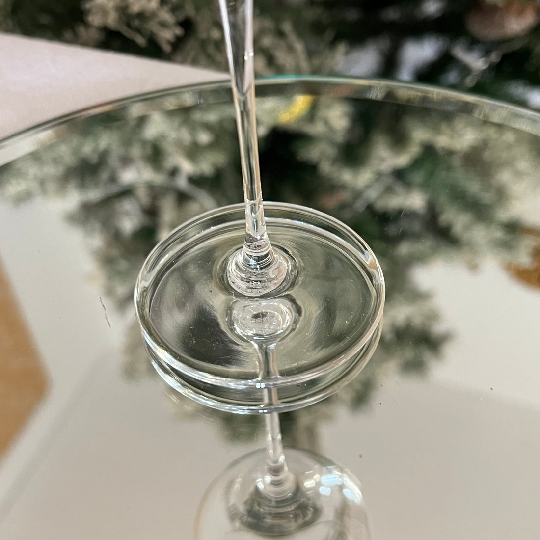 Suite de 8 verres à pied en cristal St Louis